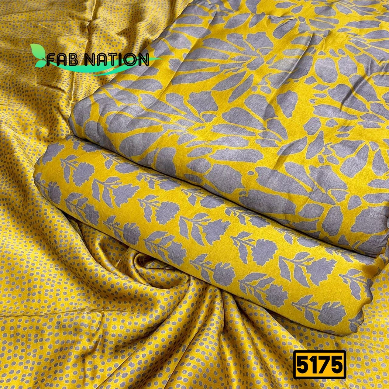 Modal Satin Suits with Chinnon Dupatta