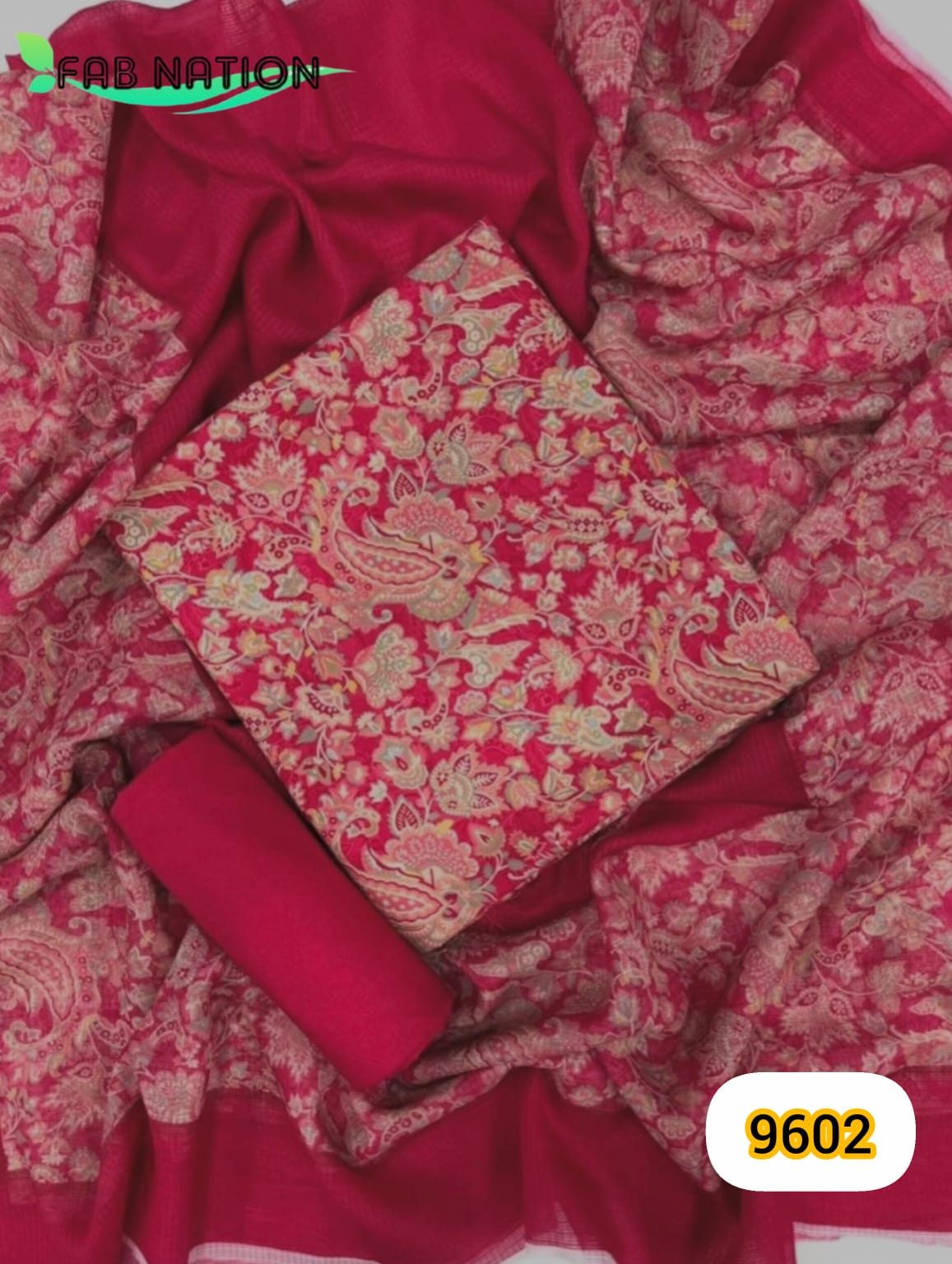 Cotton Suits with Kota Doria Dupatta