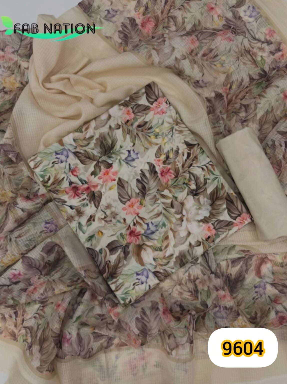 Cotton Suits with Kota Doria Dupatta